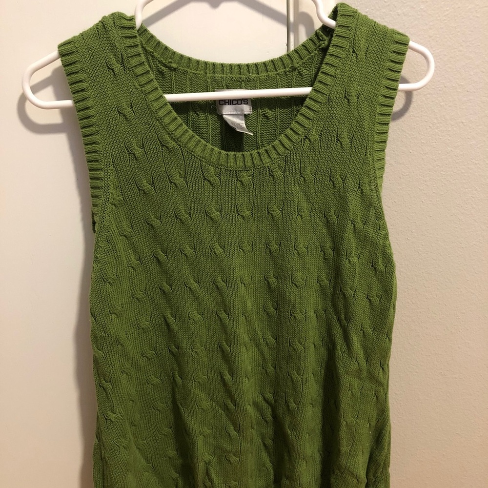 Green sweater